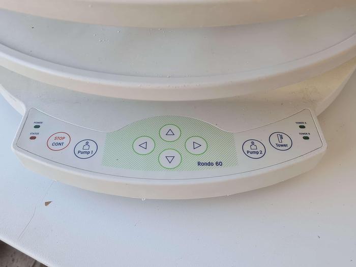 Used Mettler Toledo DL 53 Titrator with Rondo Sample Changer