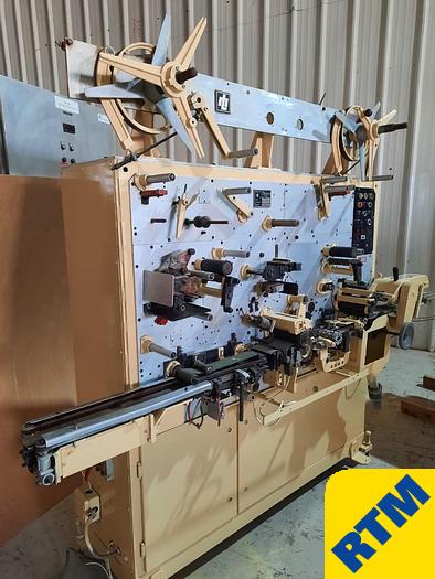 Used (4) LOESCH Logomat CHEWING GUM STICKPACK WRAPPERS