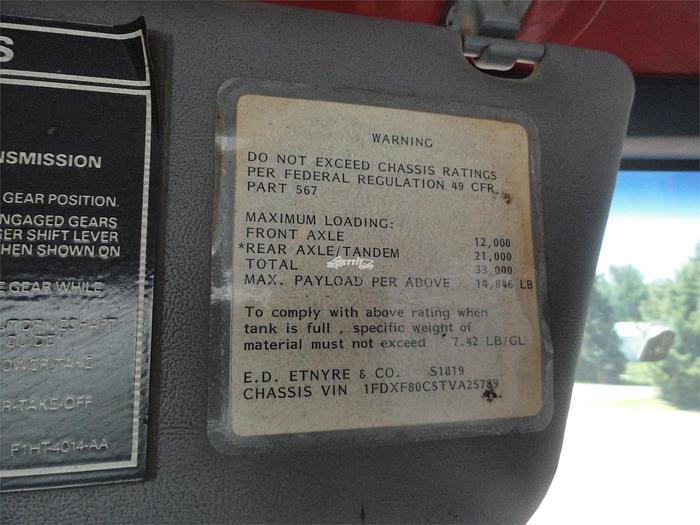 Used 1996 FORD F800