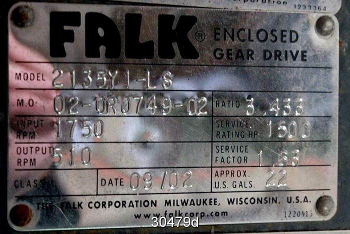 Used Falk 2135Y1-LS Gear Drive #30479
