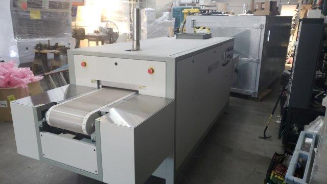 Used 2014 Schmid 4 zone digital controlled conveyor reflow oven