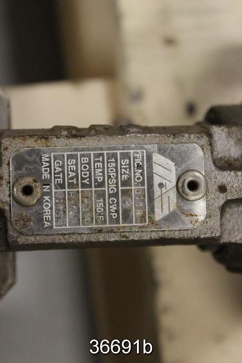 Used MCS 3" Hand Operated Knife Gate Valve #36691