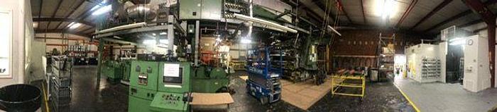 Used 55" KIDDER 8-COLOR CYLINDER PRINTING PRESS