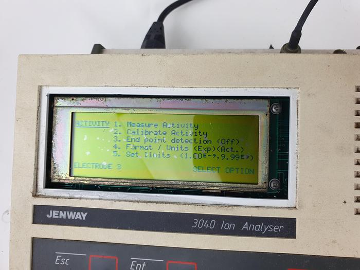 Used Jenway 3040 Ion Analyser
