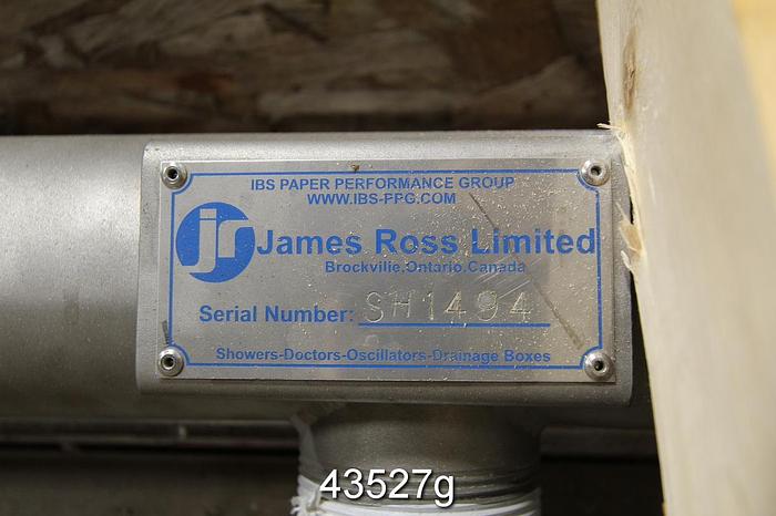 Used 2-Move M232 LP Felt Flooding Linear Rotary Brush Shower #43527