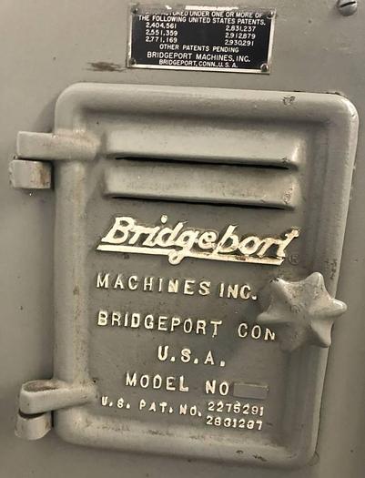 Used BRIDGEPORT Series 1 with Mitutoyo DRO