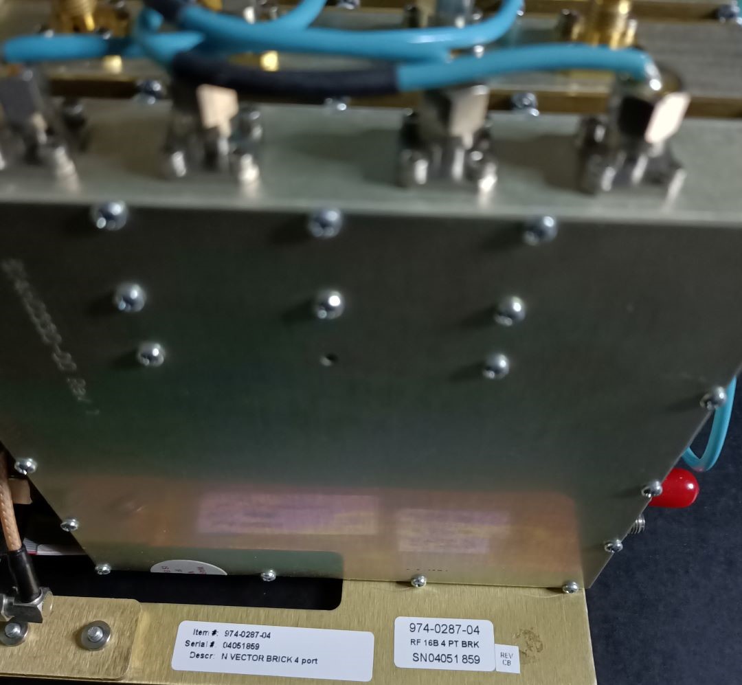 Used COHU MXCX RF 16C (CX TYPE) BRICK 974-0287-04