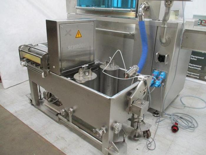 Used Schroder Belt Injector w/Filtration System; Md#IMAX430