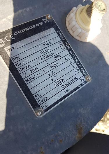 Usato 2006 Pompa idrovore ad immersione, GRUNDFOS EE - S2.110.200