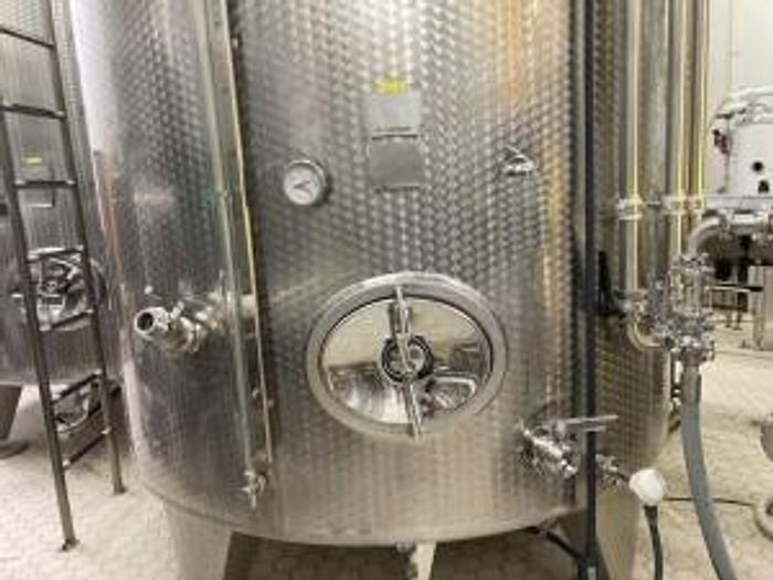 Used (2) available - Used Letina Jacketed 13900L / 3670Gal Storage Tank