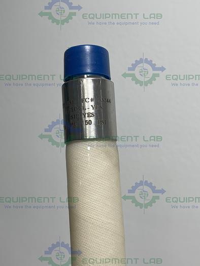 Saint Gobain  94" Silicone Hose w/ 3/4" Sanitary Fitting 150 PSI @ 20°C