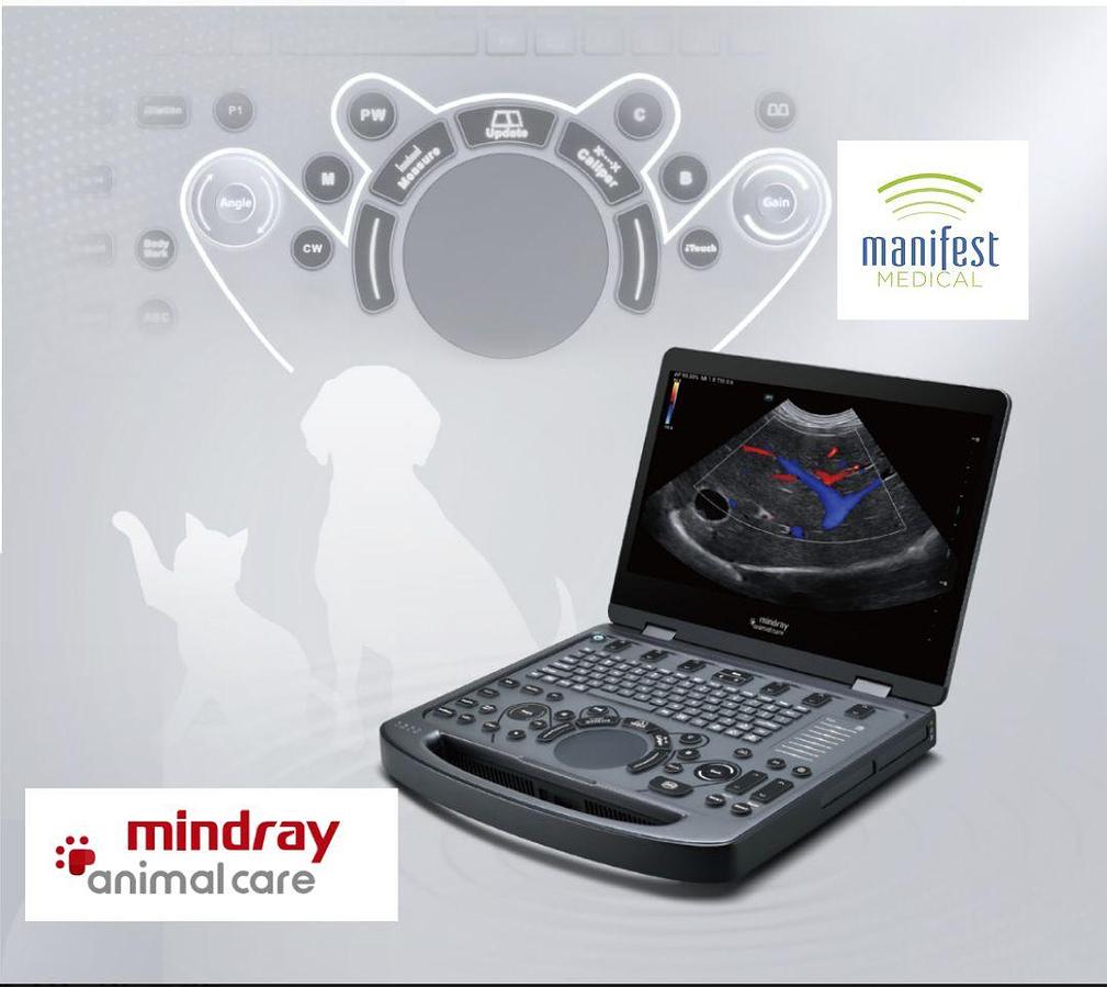 Mindray Vetus E5 Veterinary Diagnostic Ultrasound System for Small Animals