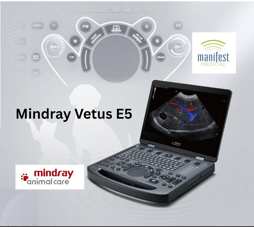 Vetus E5 Veterinary Ultrasound Machine For Sale | Small Animal Ultrasound | Manifest Medical