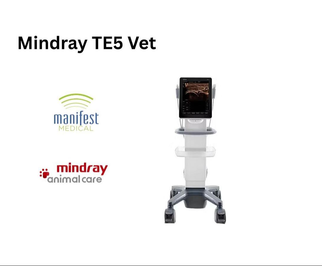 Mindray TE5 Vet Touch Screen Veterinary Ultrasound Machine For Sale | Manifest Medical | Jacksonville, FL