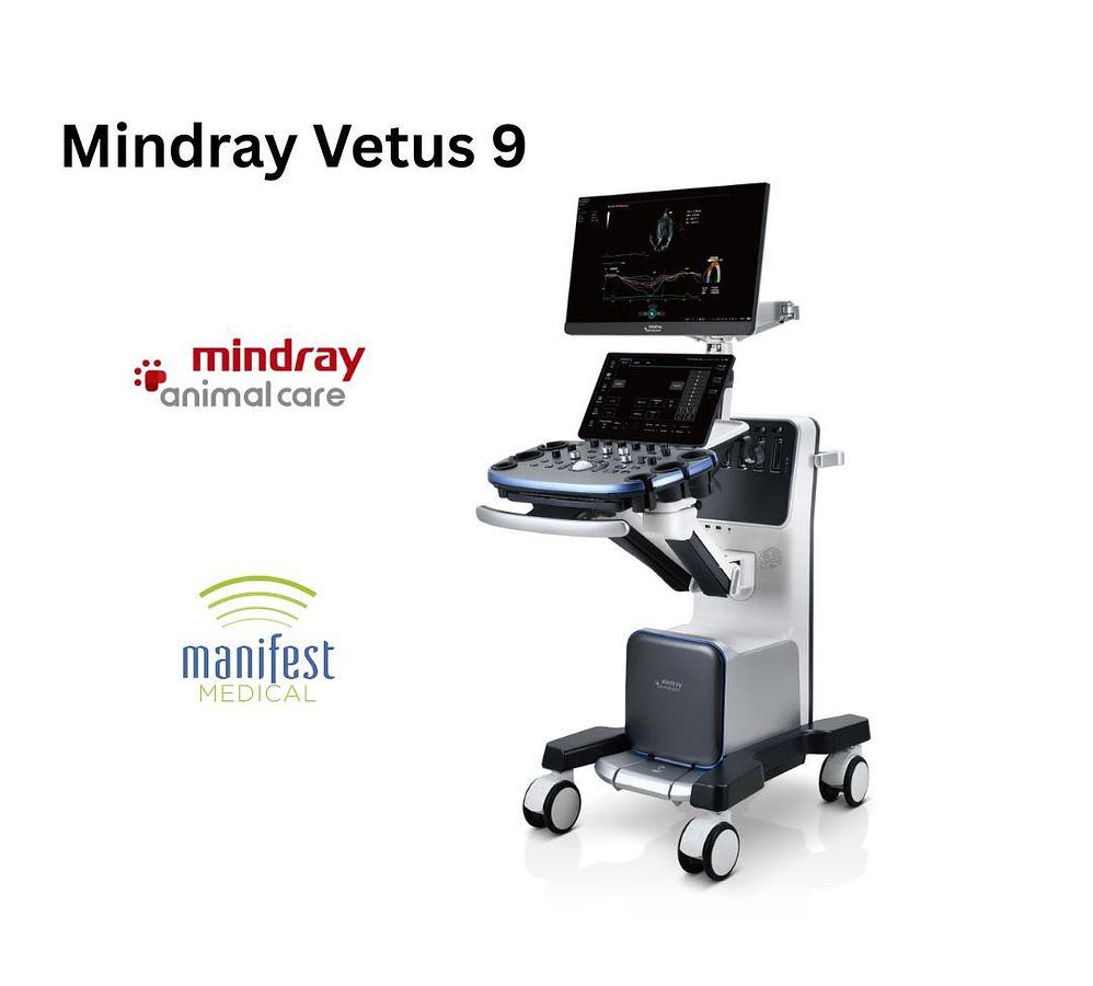 Mindray Vetus 9 Premium Veterinary Diagnostic Ultrasound System
