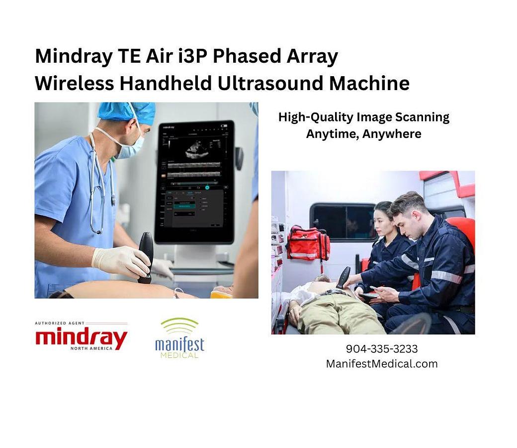 2025 MINDRAY TE AIr i3P Phased Array Wireless cardiac ultrasound system