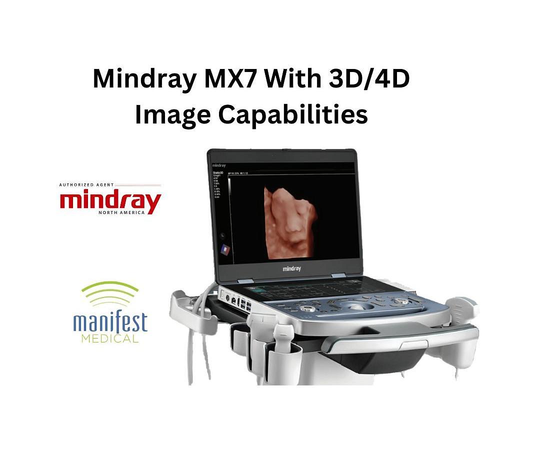 3D/4D Probe Mindray MX7 Portable Ultrasound Machine For Sale Fetal Volume Probe