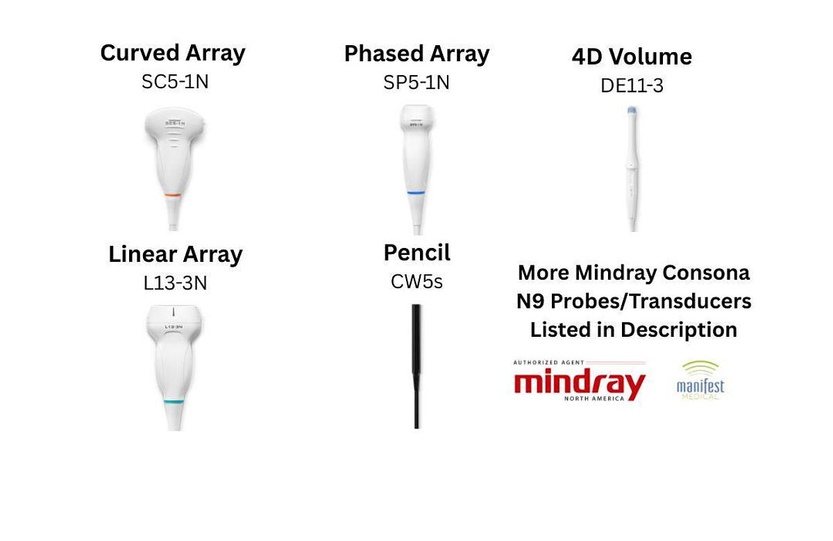 Mindray Consona N9 Ultrasound Machine Shared Service for Private Practice