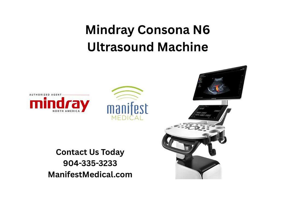 Mindray Consona N6 Ultrasound Machine for Sale or Rent | Manifest Medical