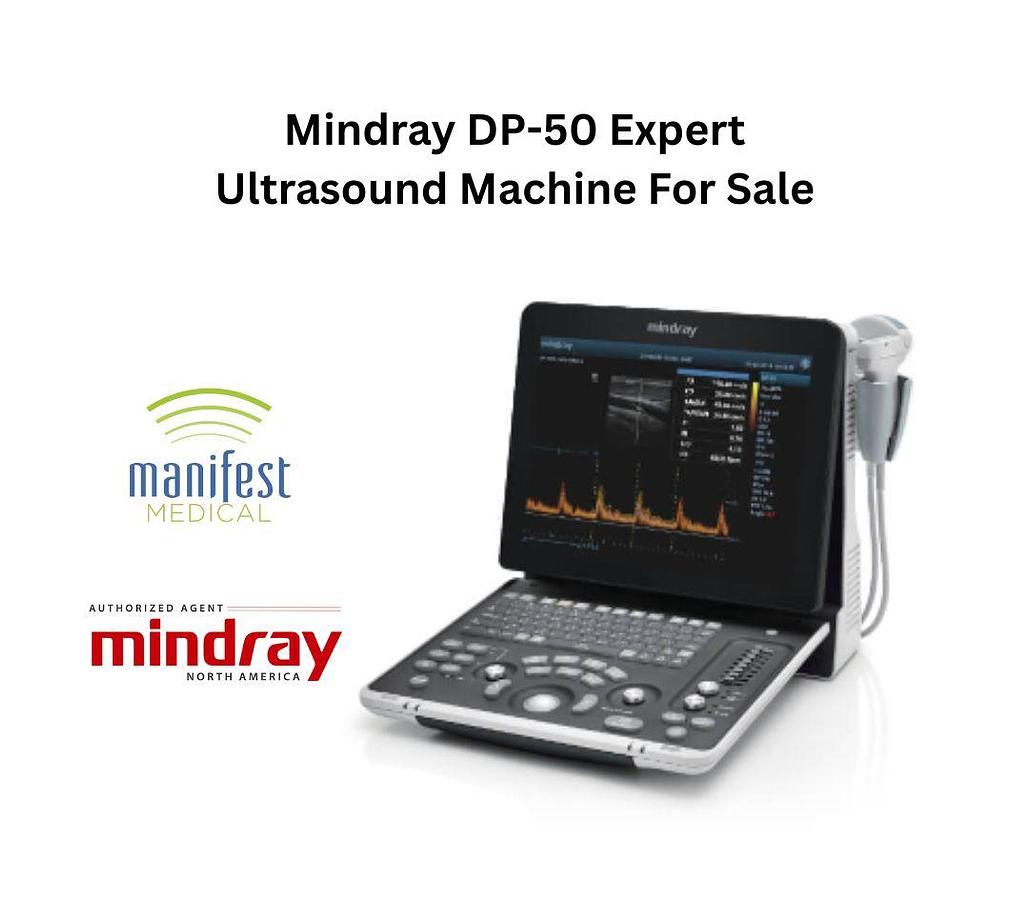 Mindray DP-50 Expert Ultrasound Machine For Sale | Manifest Medical