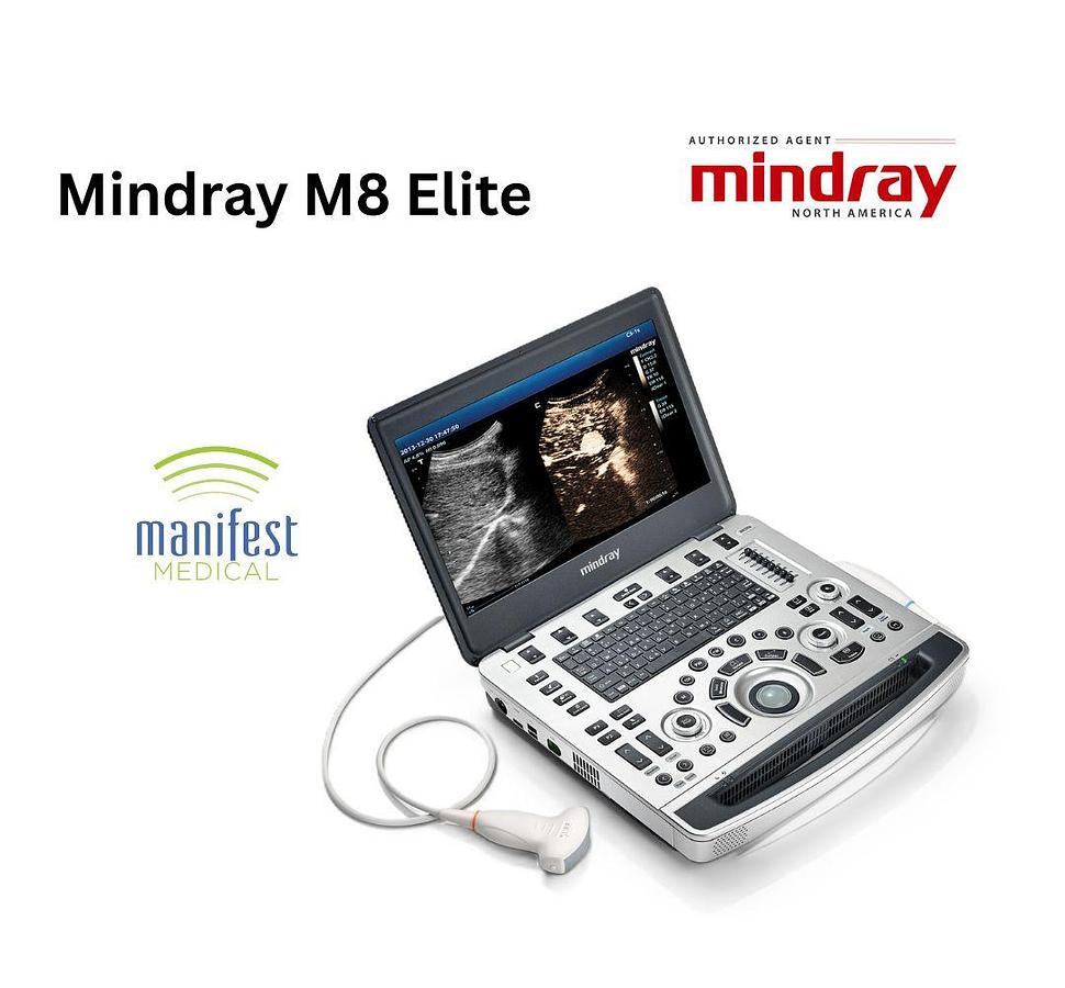 Portable POC Ultrasound Machine For Sale | Mindray M8 Elite | Manifest Medical