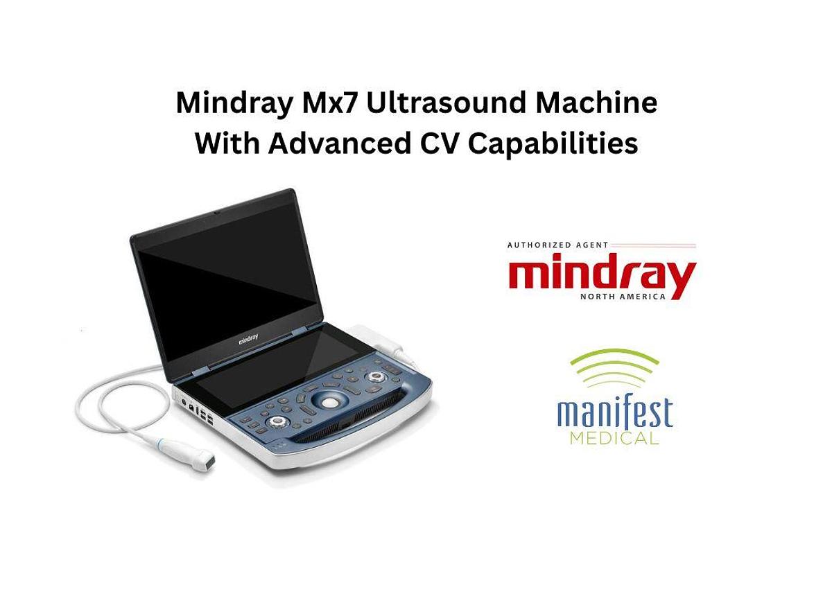 MINDRAY MX-7 Advanced CV Shared Service Ultrasound Machine for Sale or Rent
