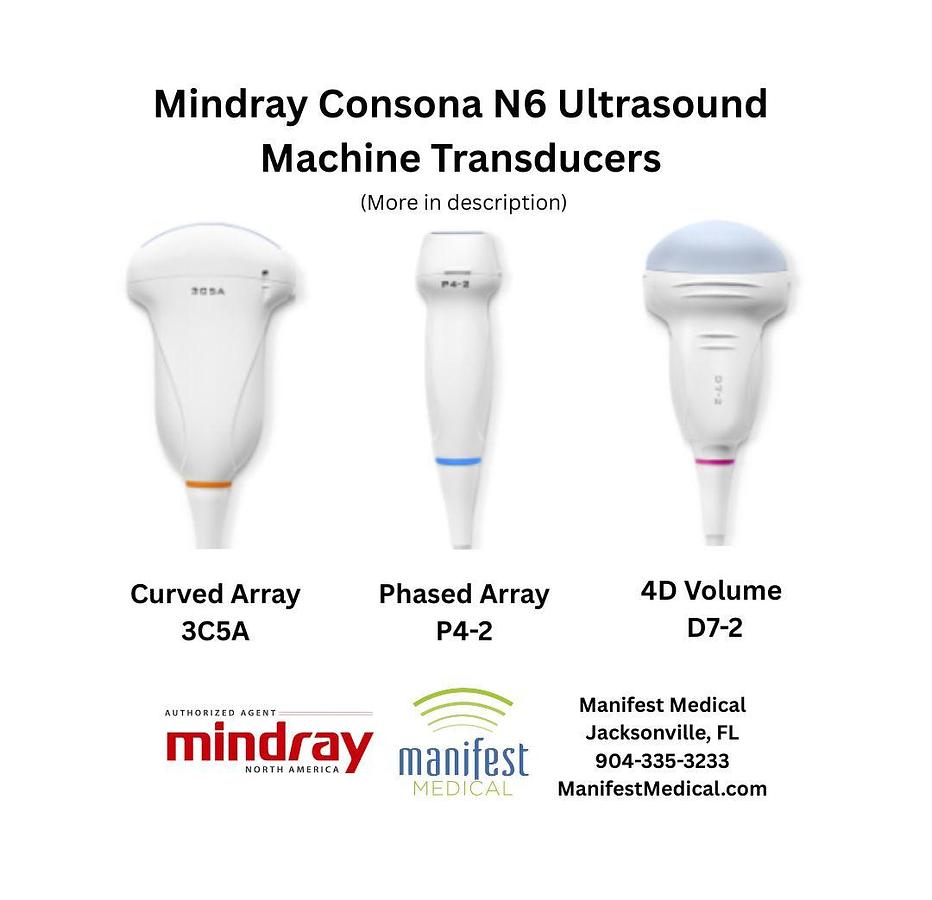 Mindray Consona N6 Ultrasound Machine for Sale or Rent | Manifest Medical