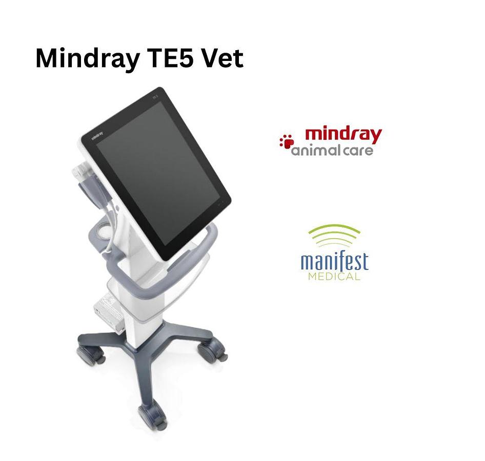 Mindray TE5 Vet Touch Screen Diagnostic Ultrasound System