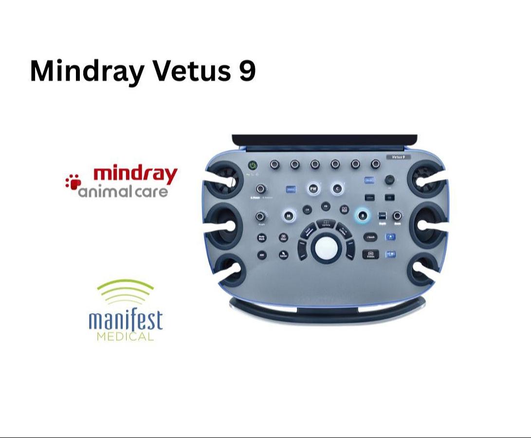 Mindray Vetus 9 Vet Ultrasound Machine For Sale | Manifest Medical in Jacksonville, Florida
