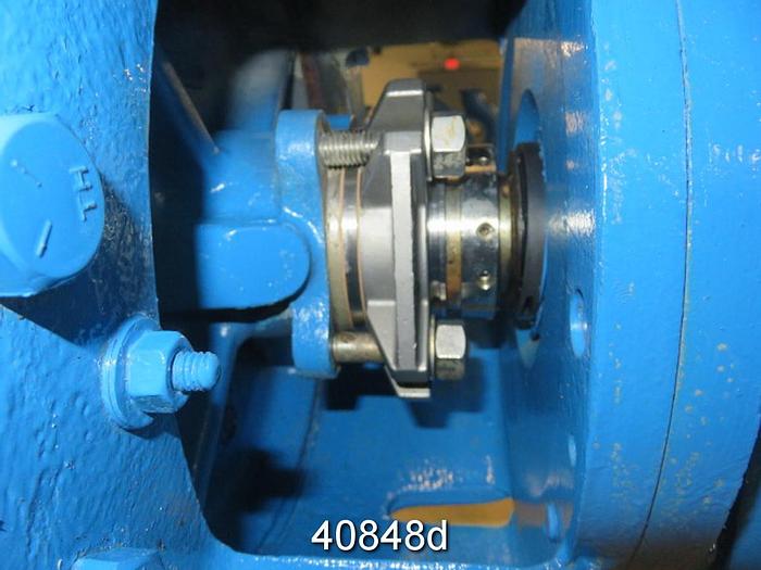 Used Goulds 3196 2x3x13 Pump, Titanium Casing, 5-Vane SS Impeller #40848