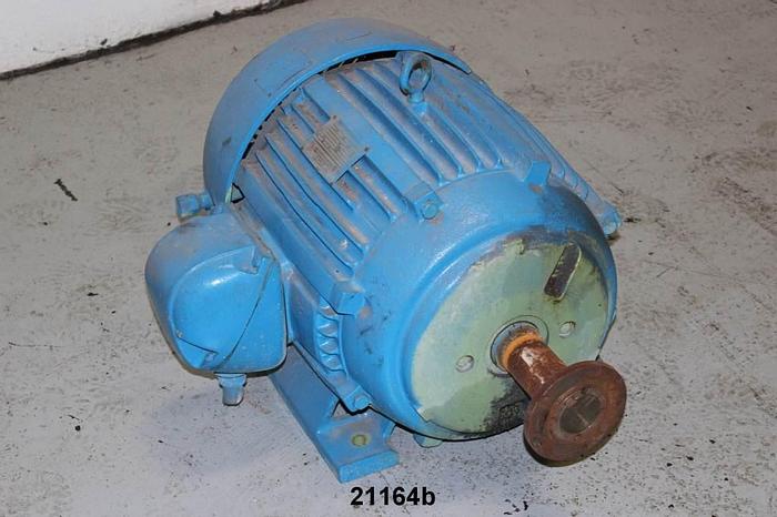 Used Us Electric 7977B Motor, 25 Hp, 1180 Rpm, 324T Frame, 1.15 S.F., Tefc Enclosure #21164