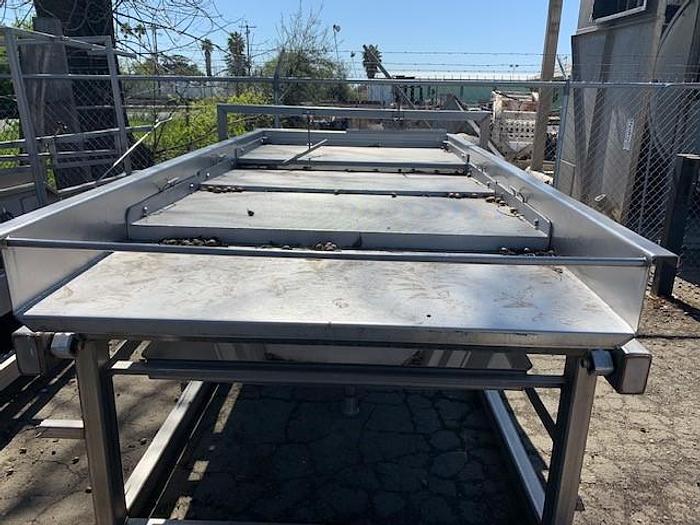 Used Commercial De Watering Shaker 54'' wide x 10' long