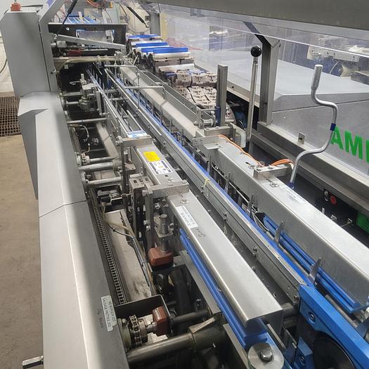 Used Kliklok Prima Horizontal Cartoner Stainless steel 