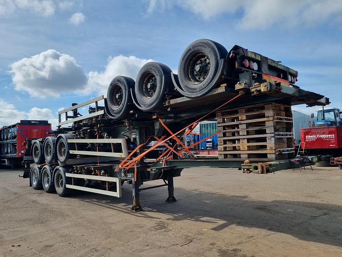 Used 2007 HFR. CONTAINER CHASSIS EXTENDIBLE ON THE BACK SIDE