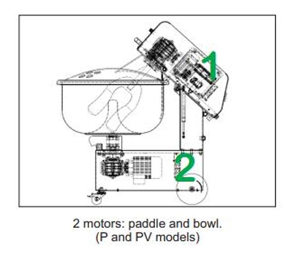 Talsa Model Mix 40SP Suprem Vertical Mixer