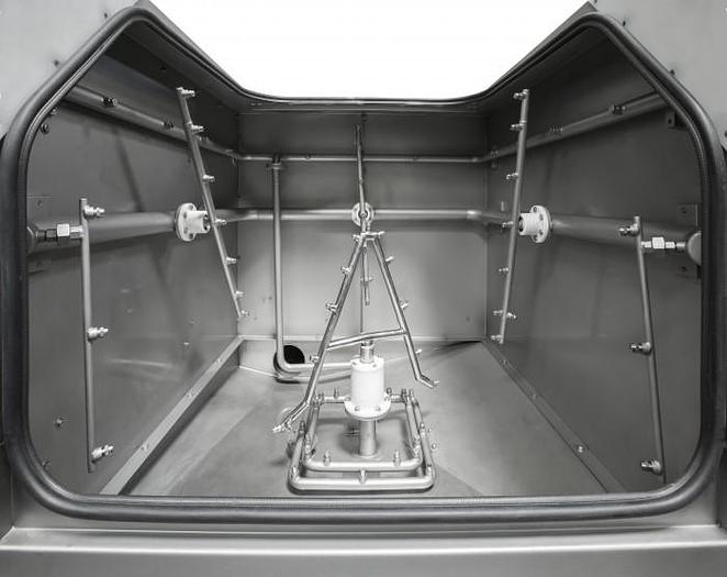 Roser Model AL-1000 - Standard 200-Liter Bin Washer