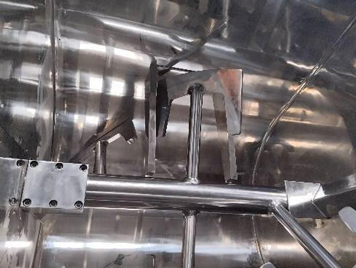 Roser Model MP1000 - 1000L Paddle Mixer with Front Discharge