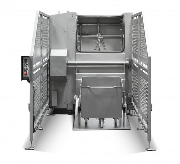 Roser Model AL-1000 - Standard 200-Liter Bin Washer