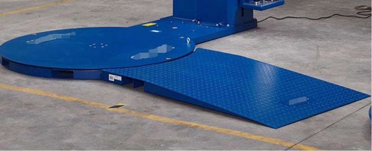 RAM 4505-2 Turntable Pallet Wrapper with Ramp