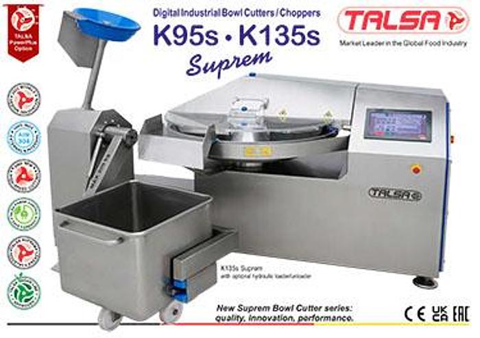Talsa Talsa K135s Supreme Digital Industrial Bowl Chopper