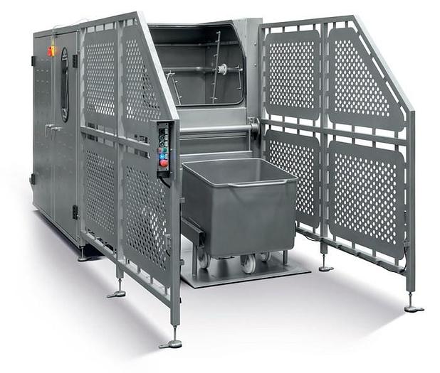 Roser Model AL-1000 - Standard 200-Liter Bin Washer