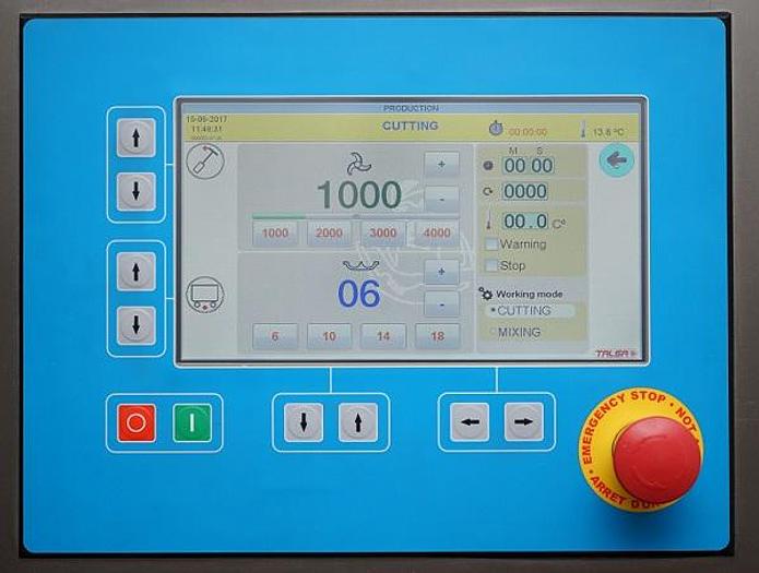 Talsa Model K200nb Standard Electronic Industrial Bowl Cutter