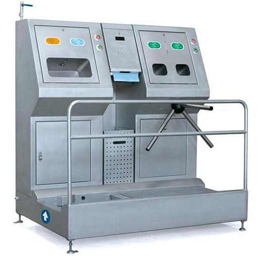 Roser Model 29797 Sanicompact Integrated Hygiene Station