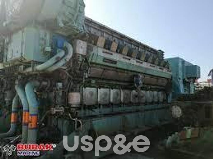 Used 51 MW 1997 Used Niigata 18V32CLX/60 HFO Generator