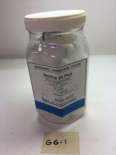 NEW Whatman Anotop 25 Plus MembraneFilter