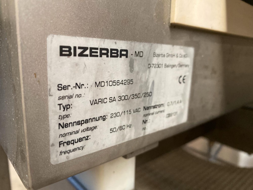 Used Bizerba metaldetector