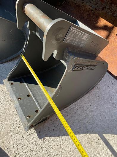 Gebraucht Kinshofer 30 cm Tieflöffel mit MS01 Aufnahme