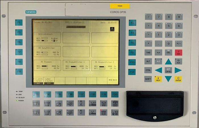 Used E 15015 D - Fluidbed Dryer / Spray Granulator GLATT GPCG 1.1