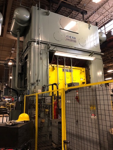 1250 ton Bliss 96"x54" Used Stamping Press