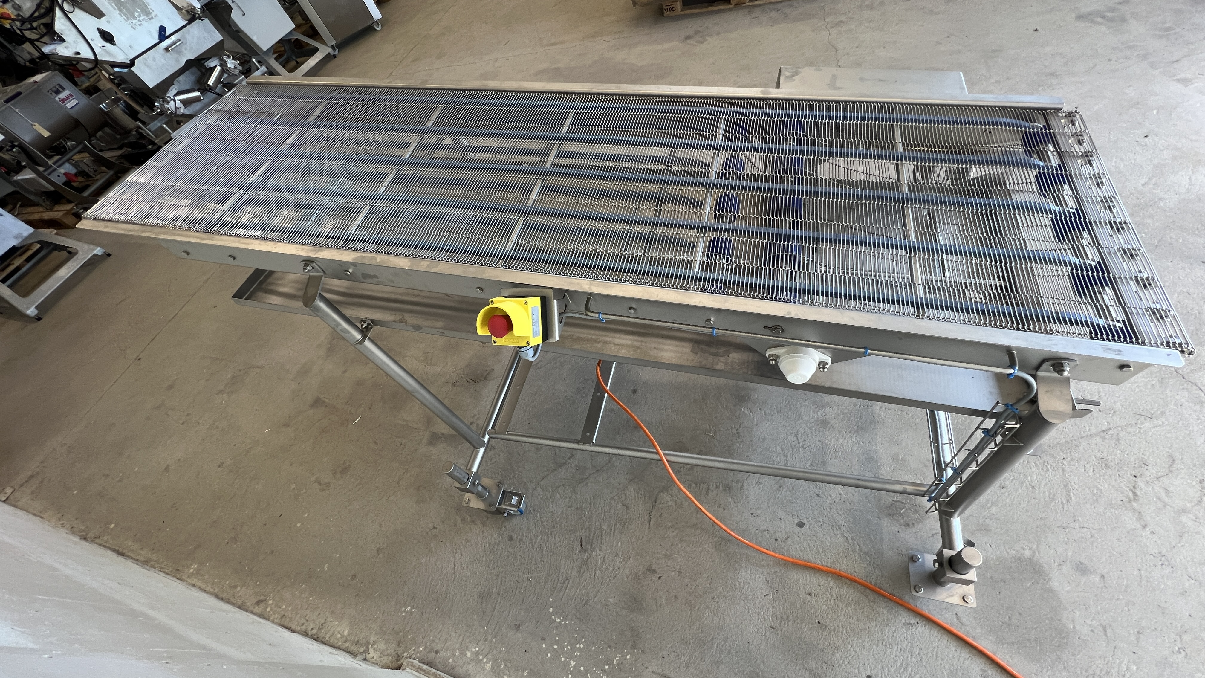Använd Transportband Gitter med Frekvens 220x60cm